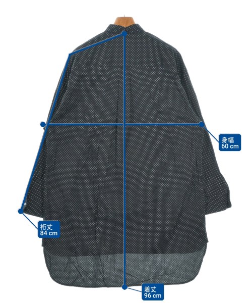 BARBA（バルバ）カジュアルシャツ 紺 サイズ:40(M位) レディース/2200632065028