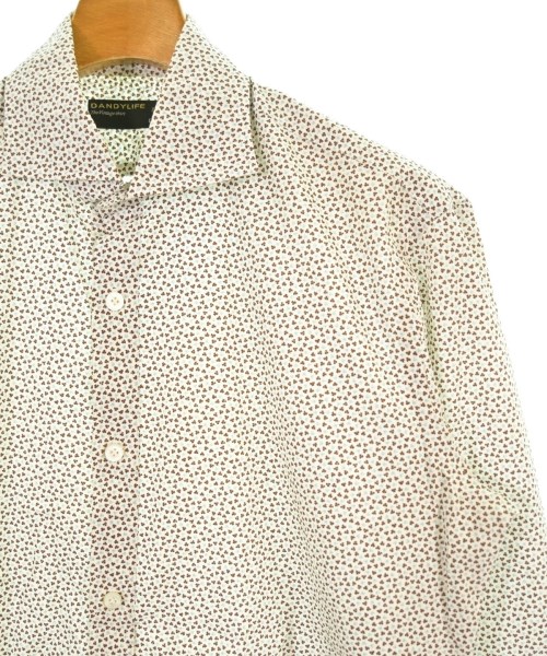 BARBA（バルバ）カジュアルシャツ 茶 サイズ:39(M位) メンズ/2200647253106