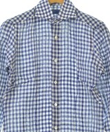 BARBA（バルバ）カジュアルシャツ 青 サイズ:38(S位) メンズ/2200637368063