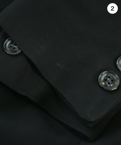 BARBA（バルバ）テーラードジャケット 黒 サイズ:42(M位) レディース/2200664961039