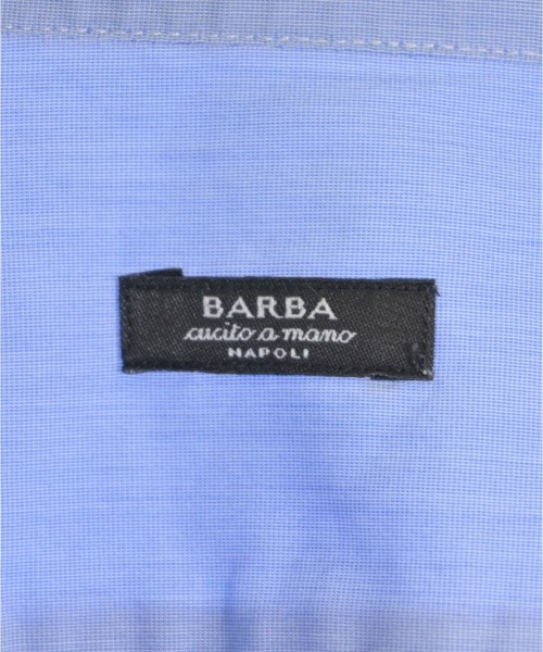 BARBA（バルバ）カジュアルシャツ 青 サイズ:38(S位) メンズ/2200719646249