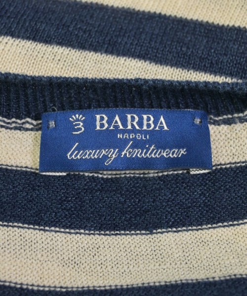 BARBA（バルバ）ニット・セーター 青 サイズ:50(XL位) メンズ/2200722926130