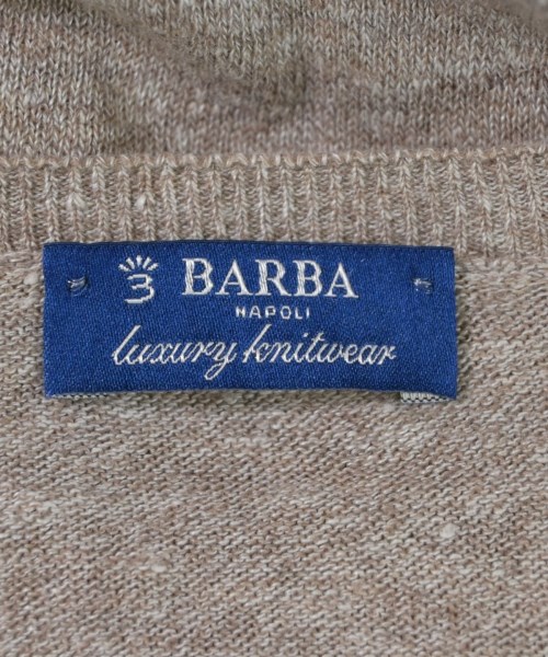 BARBA（バルバ）ニット・セーター 茶 サイズ:46(M位) メンズ/2200686133131