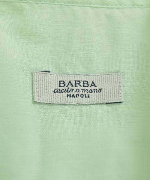 BARBA（バルバ）カジュアルシャツ 緑 サイズ:38(S位) レディース/2200688276034