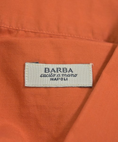 BARBA（バルバ）カジュアルシャツ オレンジ サイズ:38(S位) レディース/2200688276041