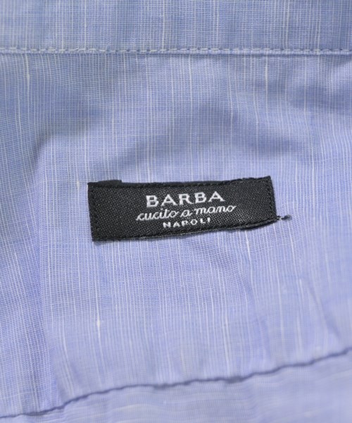 BARBA（バルバ）カジュアルシャツ 青 サイズ:40(L位) メンズ/2200680658272