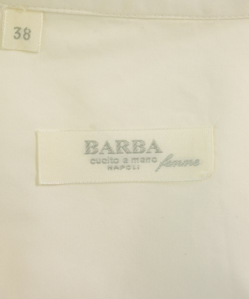 BARBA（バルバ）カジュアルシャツ 白 サイズ:38(S位) レディース/2200689286117