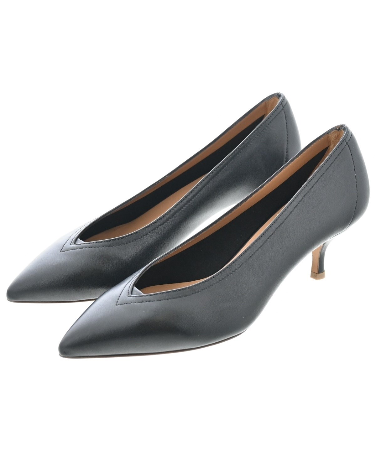 ブルーノマリ BRUNOMAGLI パンプス ほぼ新品 BRUNO MAGLI（ブルーノマリ）パンプス 黒 サイズ:EU36(22.5cm位