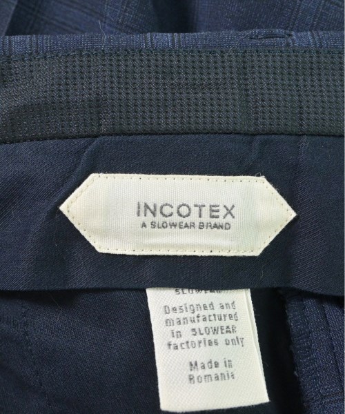 INCOTEX（インコテックス）スラックス 紺 サイズ:48(L位) メンズ