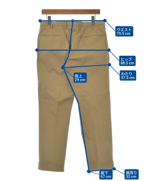 INCOTEX（インコテックス）チノパン ベージュ サイズ:48(L位) メンズ/2200635565372
