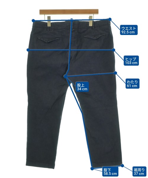 INCOTEX（インコテックス）スラックス 紺 サイズ:56(XXL位) メンズ/2200621095029