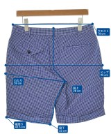 INCOTEX（インコテックス）ショートパンツ 青 サイズ:48(L位) メンズ/2200620505024