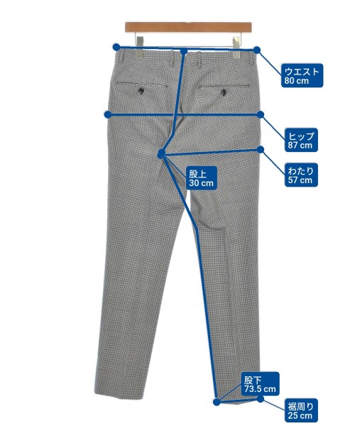 INCOTEX（インコテックス）スラックス 黒 サイズ:46(M位) メンズ/2200611648037