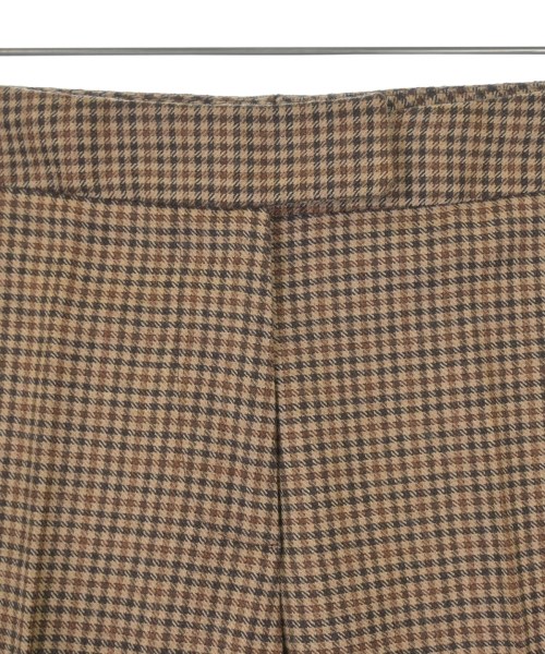 INCOTEX（インコテックス）スラックス 茶 サイズ:38(S位) レディース/2200611791023