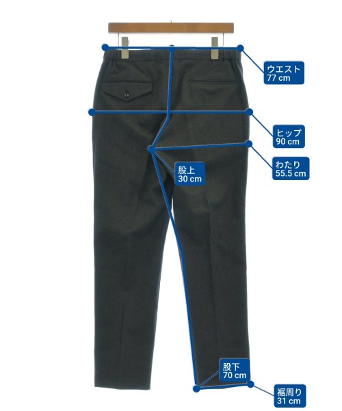 INCOTEX（インコテックス）スラックス グレー サイズ:48(L位) メンズ/2200615014166