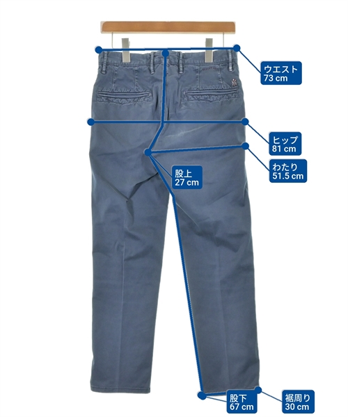 INCOTEX（インコテックス）チノパン 紺 サイズ:29(S位) メンズ/2200627768149