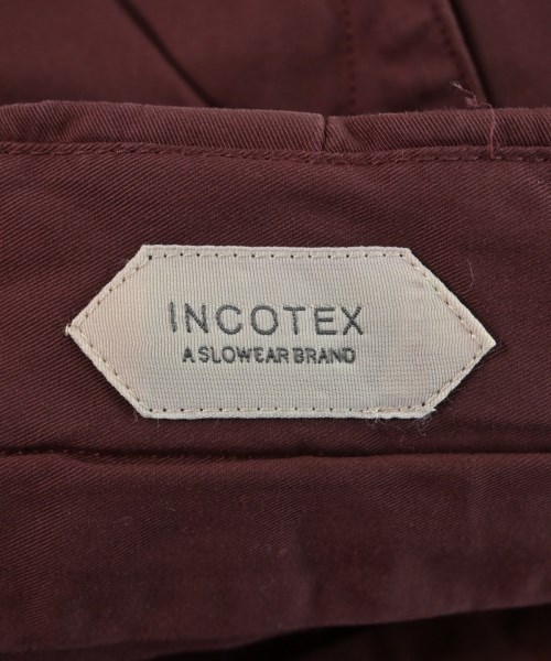 INCOTEX（インコテックス）チノパン 赤 サイズ:42(XS位) メンズ/2200630986011