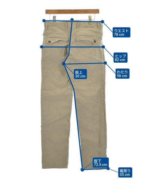 INCOTEX（インコテックス）チノパン ベージュ サイズ:32(L位) メンズ/2200614045628