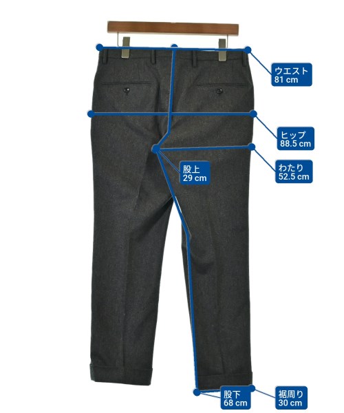 INCOTEX（インコテックス）スラックス グレー サイズ:46(M位) メンズ/2200633410032