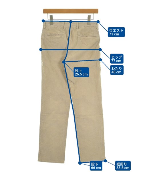 INCOTEX（インコテックス）その他 ベージュ サイズ:42(XS位) メンズ/2200612870048