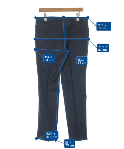 INCOTEX（インコテックス）スラックス 紺 サイズ:48(XXL位) レディース/2200609545010