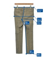 INCOTEX（インコテックス）スラックス 茶 サイズ:40(M位) レディース/2200603968099