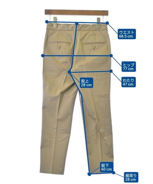 INCOTEX（インコテックス）スラックス ベージュ サイズ:36(XS位) レディース/2200674140066