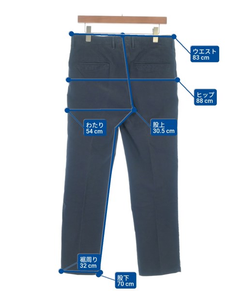 INCOTEX（インコテックス）チノパン 紺 サイズ:32(L位) メンズ/2200675375238