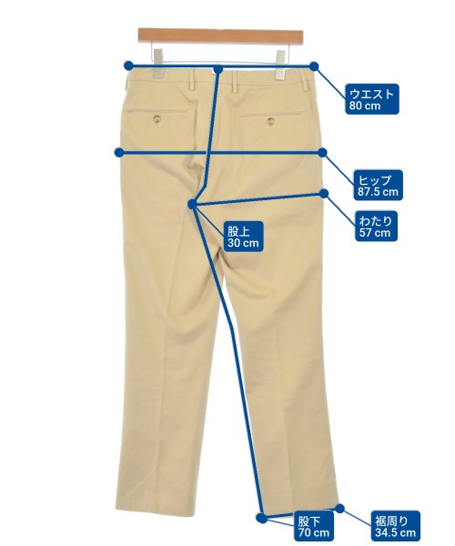 INCOTEX（インコテックス）チノパン ベージュ サイズ:46(M位) メンズ/2200675375252