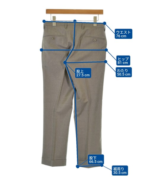 INCOTEX（インコテックス）スラックス グレー サイズ:44(S位) メンズ/2200680211040