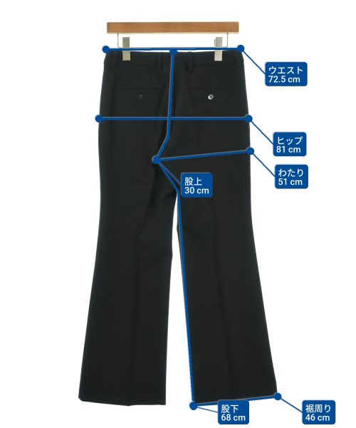 INCOTEX（インコテックス）スラックス 黒 サイズ:40(M位) レディース/2200694920471