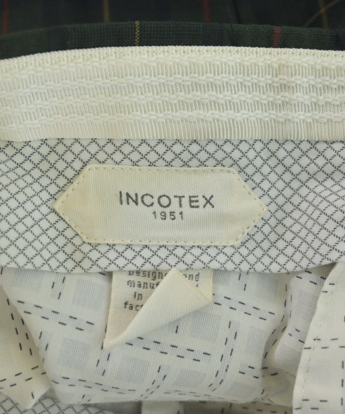 INCOTEX（インコテックス）スラックス 緑 サイズ:42(XS位) メンズ/2200700747016