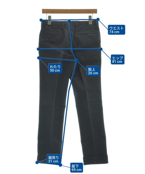 INCOTEX（インコテックス）チノパン グレー サイズ:44(S位) メンズ/2200659810069