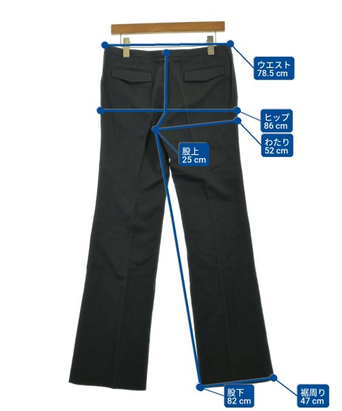 INCOTEX（インコテックス）スラックス 黒 サイズ:44(S位) メンズ/2200712128087