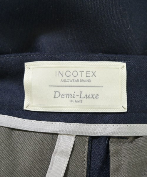 INCOTEX（インコテックス）スラックス 紺 サイズ:38(S位) レディース/2200710921024