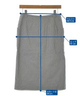 INCOTEX（インコテックス）ひざ丈スカート 黒 サイズ:40(M位) レディース/2200643264045