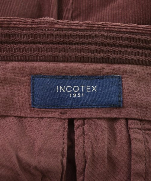 INCOTEX（インコテックス）スラックス 赤 サイズ:46(M位) メンズ/2200639102078