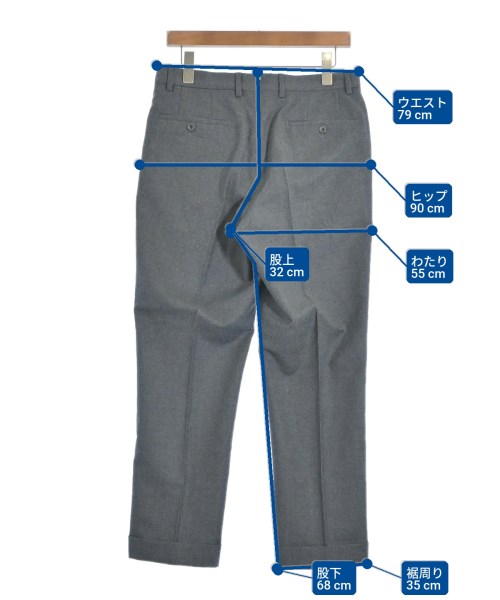 INCOTEX（インコテックス）スラックス グレー サイズ:46(M位) メンズ/2200636694019