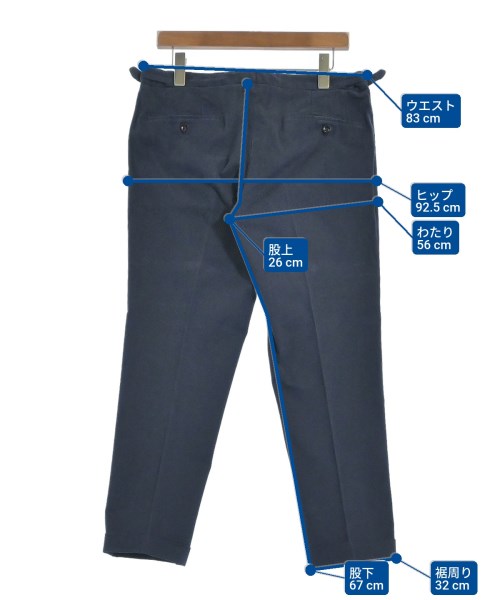 INCOTEX（インコテックス）チノパン 紺 サイズ:48(L位) メンズ/2200649101016