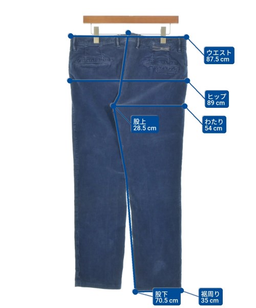 INCOTEX（インコテックス）チノパン 青 サイズ:-(M位) メンズ/2200661783139