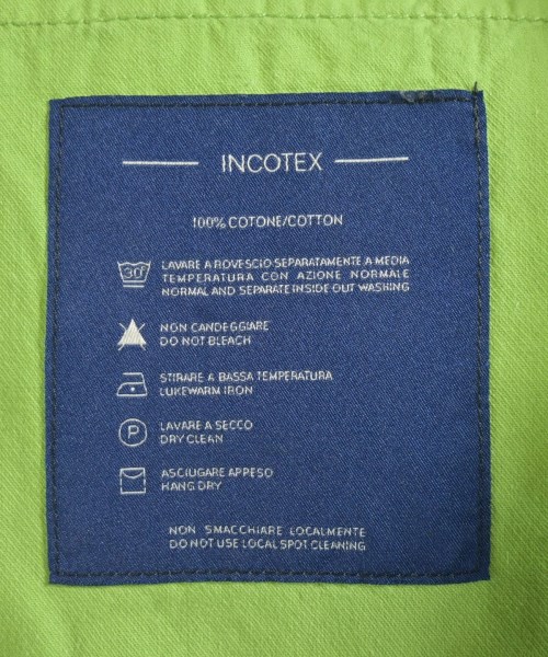 INCOTEX（インコテックス）ショートパンツ 緑 サイズ:48(L位) メンズ/2200659938299