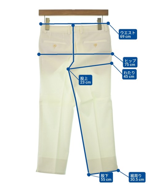 INCOTEX（インコテックス）その他 白 サイズ:36(XS位) レディース/2200664153045