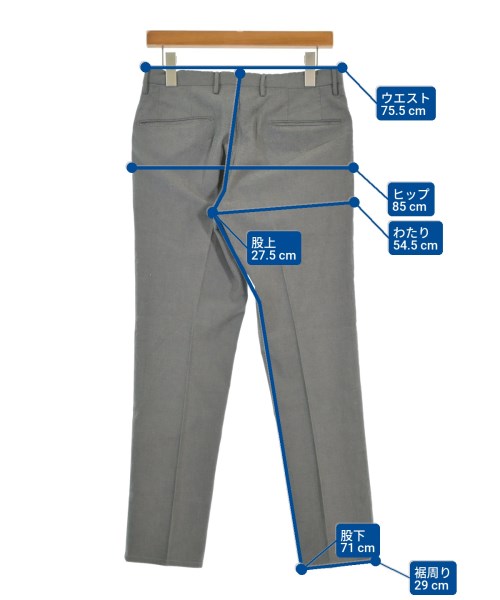 INCOTEX（インコテックス）スラックス グレー サイズ:44(S位) メンズ/2200662496052