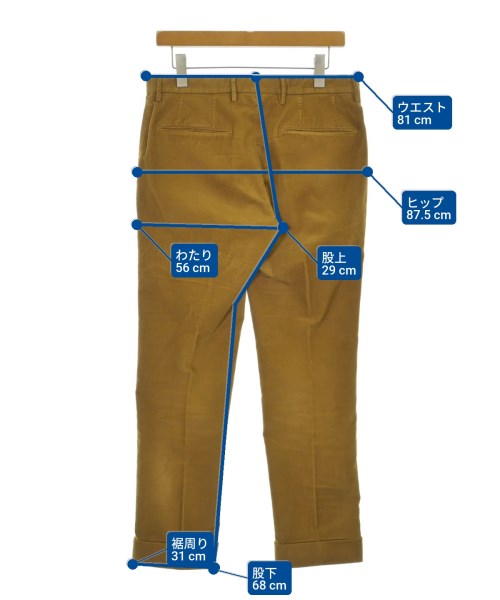 INCOTEX（インコテックス）その他 黄 サイズ:46(M位) メンズ/2200669022230