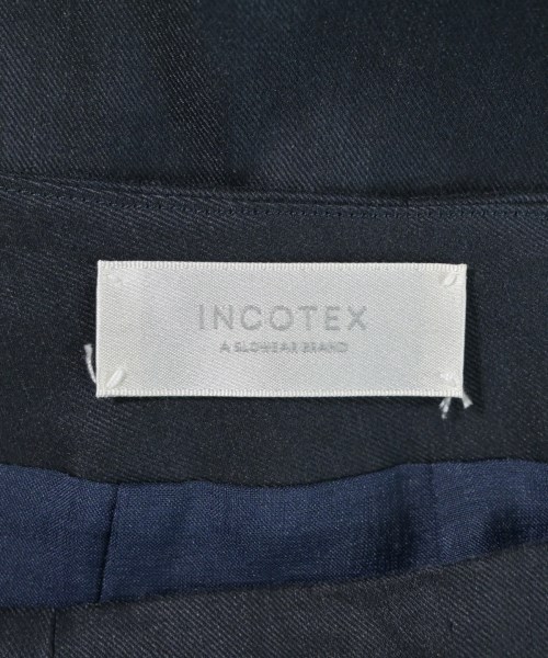 INCOTEX（インコテックス）ひざ丈スカート 紺 サイズ:38(S位) レディース/2200686158028