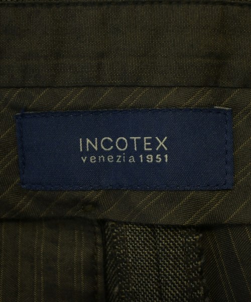 INCOTEX（インコテックス）スラックス 茶 サイズ:50(XL位) メンズ/2200680658029