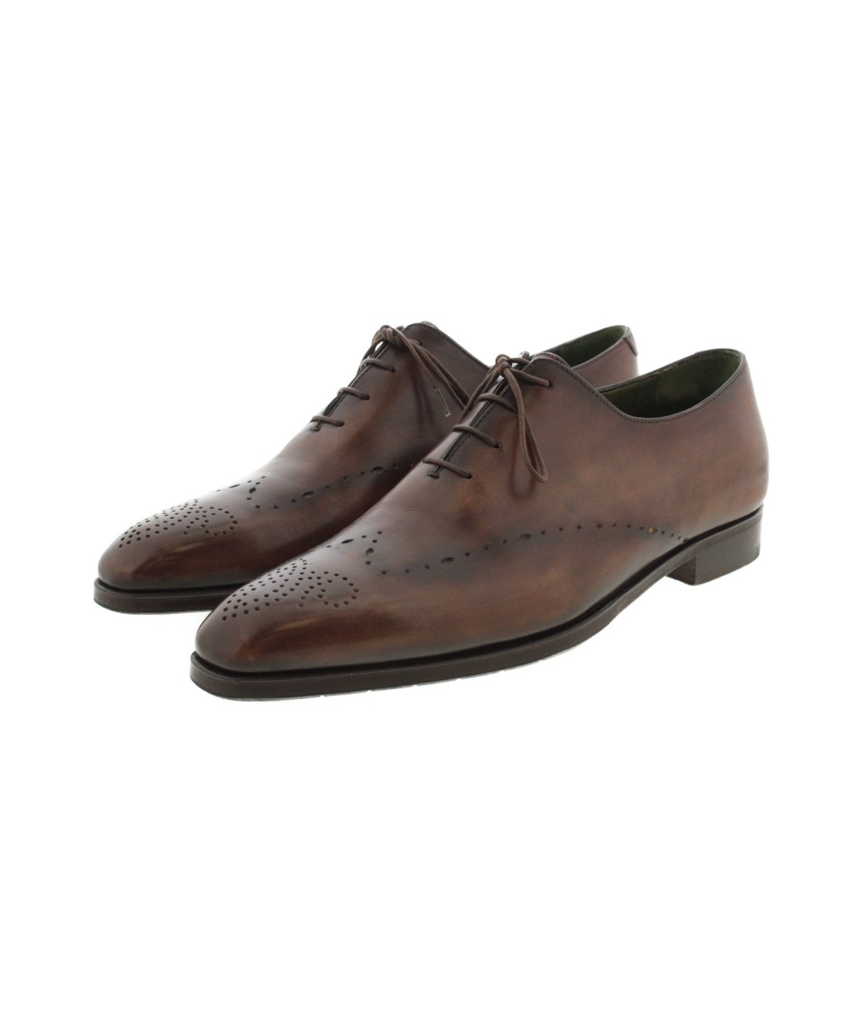 Berluti（ベルルッティ）ビジネス・ドレスシューズ 茶 サイズ:8(26.5cm 