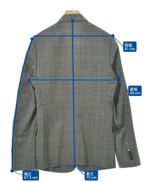 Berluti（ベルルッティ）テーラードジャケット グレー サイズ:44(S位) メンズ/2200634920011