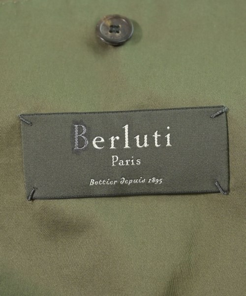 Berluti（ベルルッティ）テーラードジャケット カーキ サイズ:-l(L位) メンズ/2200634920028