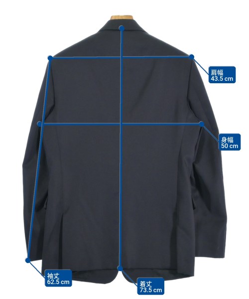 Berluti（ベルルッティ）テーラードジャケット 紺 サイズ:48(L位) メンズ/2200625303038